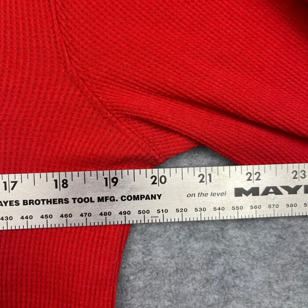 portland‎ trail blazers thermal long sleeve shirt red medium